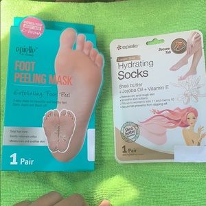 Epielle Foot Peeling Mask & Hydrating Socks 🦶🍀